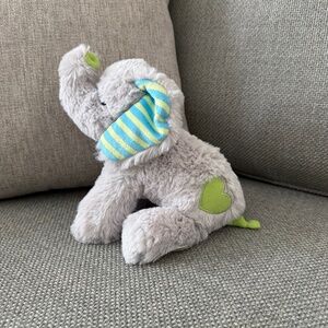 Manhattan Toy Company Voyagers Valentine Elephant Bean Bag Stuffed Plush